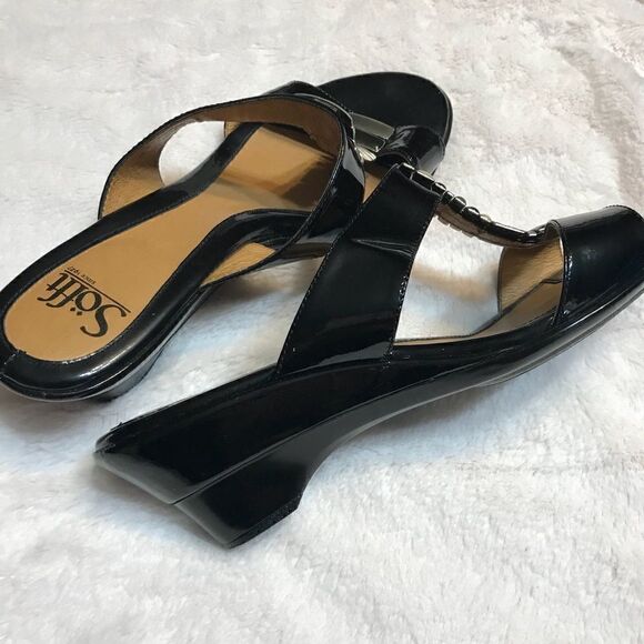 Sofft | embellished sandals Sz 8W - Picture 3 of 6